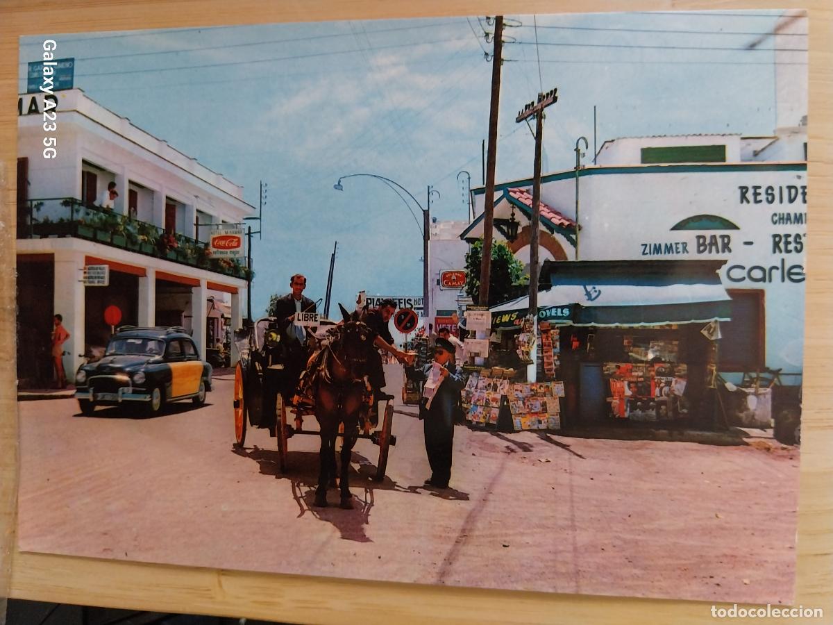 Postales: CASTELDEFELS CALLE DE LOS BA&Ntilde;OS ED VISION 111 ANIMADA SC ORIGINAL