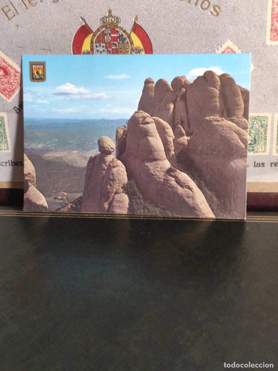 Postales: P5927 Postal Montserrat 91 Coll d'Aguiles.Cial Escudo de oro