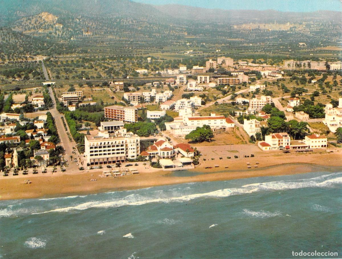 Postkarten: Postal de Comarruga Tarragona Vista A&eacute;rea Parcial Costa Dorada