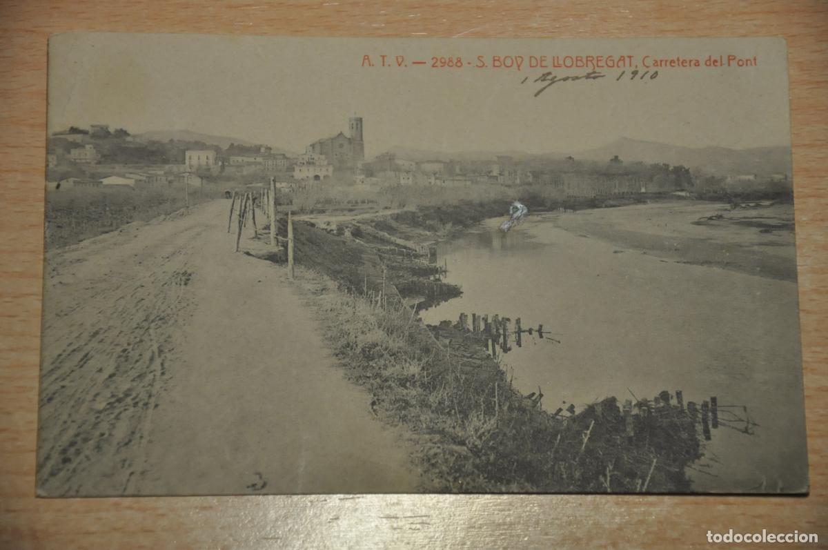Postales: postal s.boy de llobregat, carretera del pont, atv 2988