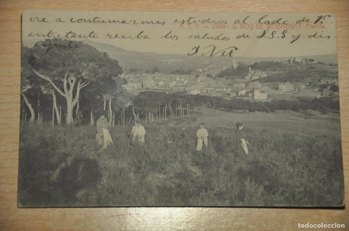 Postales: postal s.boy de llobregat, pineda, atv 2999