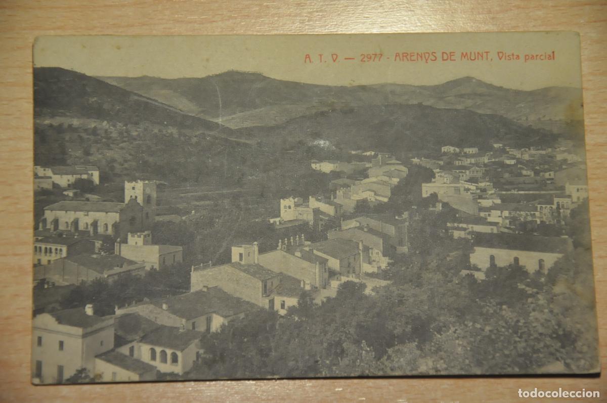 Postales: postal arenys de munt, vista parcial, atv 2977