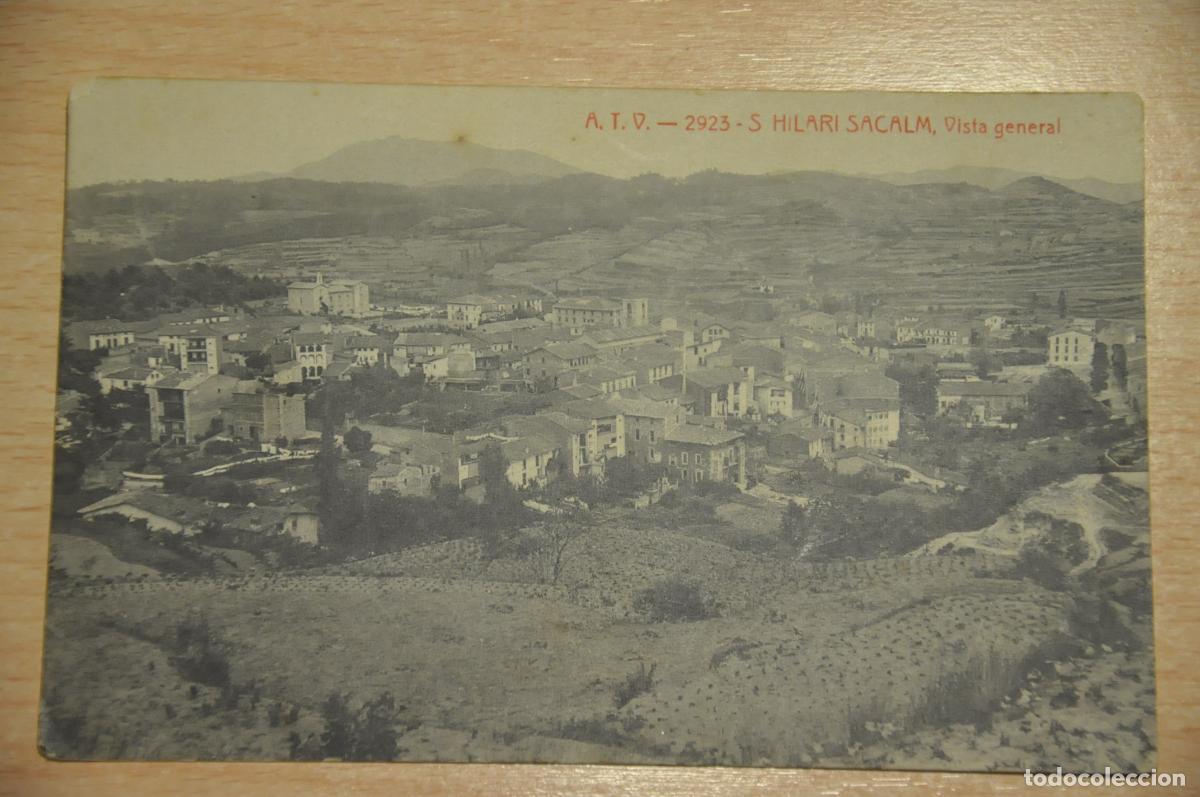 Postales: postal s.hilari sacalm, vista general, atv 2923