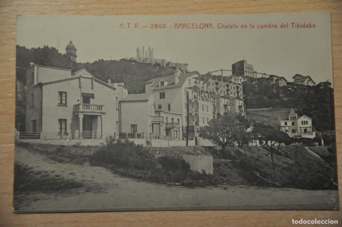 Cartes Postales: postal barcelona, chalets en la cumbre del tibidabo, atv 2860