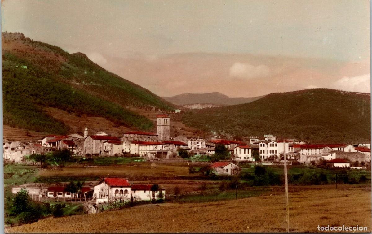 Postales: San Feliu de Pallarols - Vista general - L. Serrat 2 - Coloreada - 136x87mm