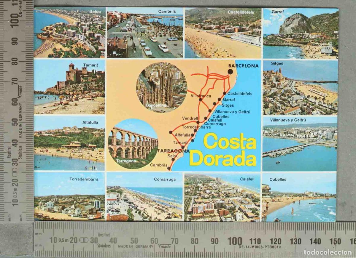 Cartes Postales: POSTAL. Costa Dorada - Barcelona