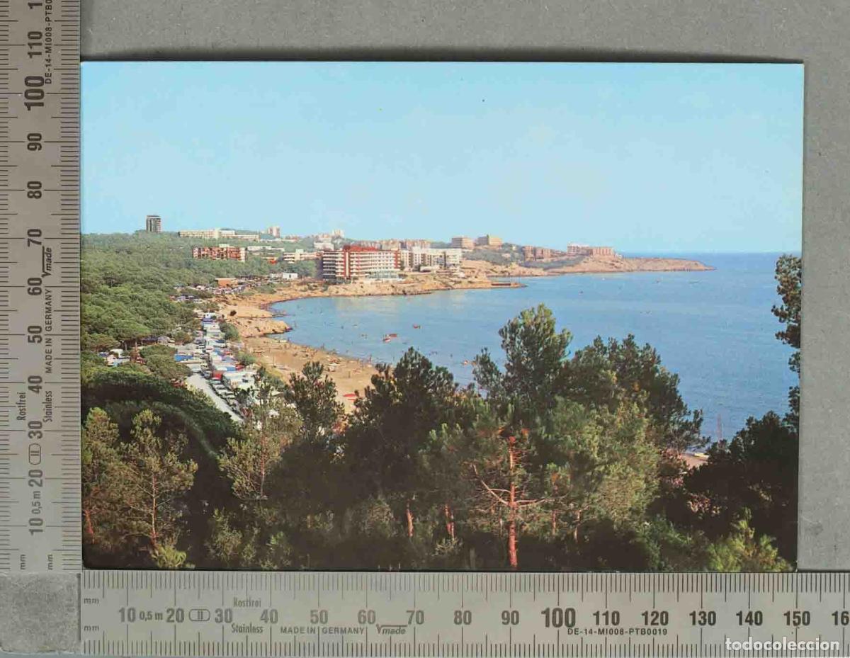 Postales: POSTAL. Salou - Playa de Levante y pinares - Costa Dorada