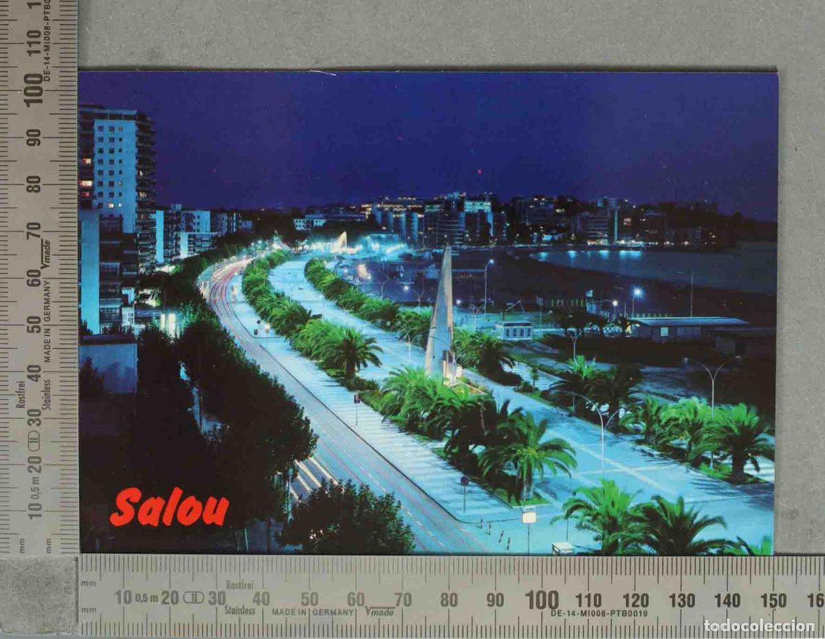 Postales: POSTAL. Salou - Passeig de Jaume I - Vista nocturna