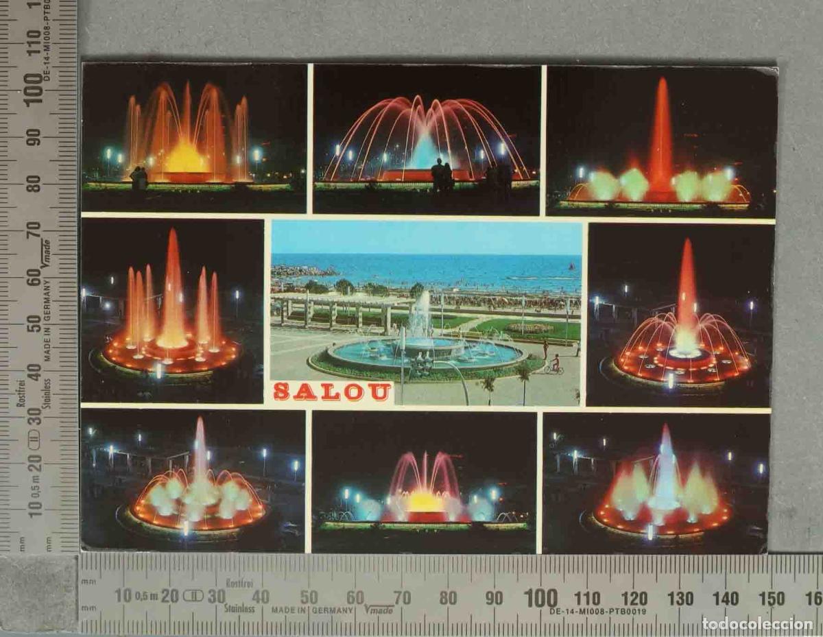 Postales: POSTAL. Salou - Fuentes Luminosas