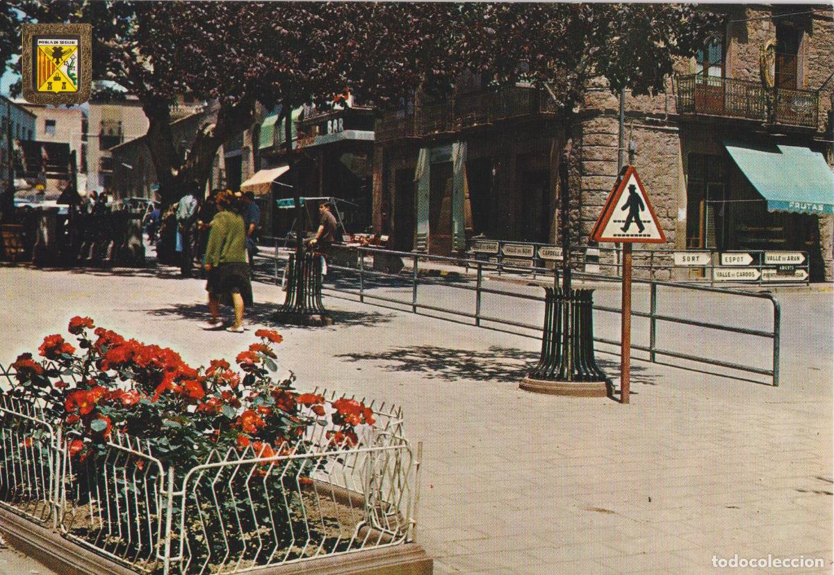 Postales: POBLA DE SEGUR (LLEIDA) CARRER SANT MIQUEL DEL PUY &ndash; ESCUDO DE ORO N&ordm;2930 &ndash; S/C