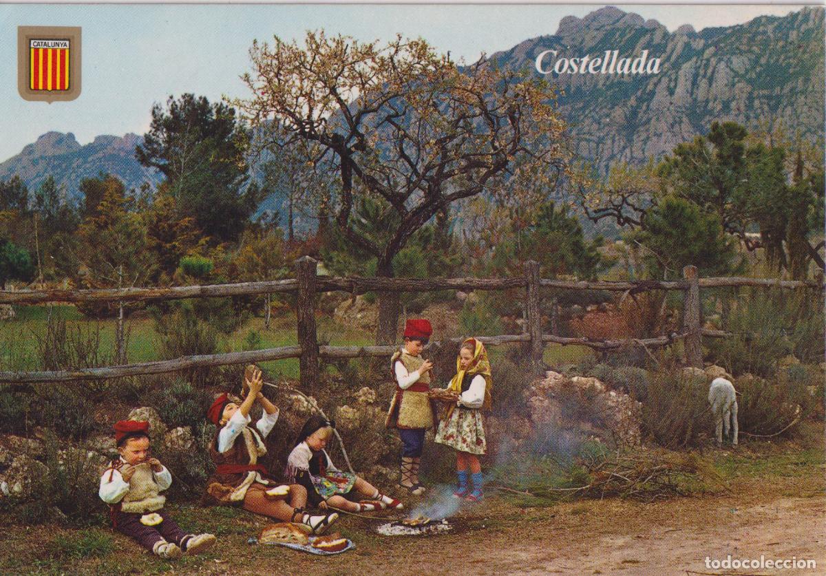 Postales: CATALUNYA T&Iacute;PICA, COSTELLADA &ndash; ESCUDO DE ORO N&ordm;13 &ndash; S/C