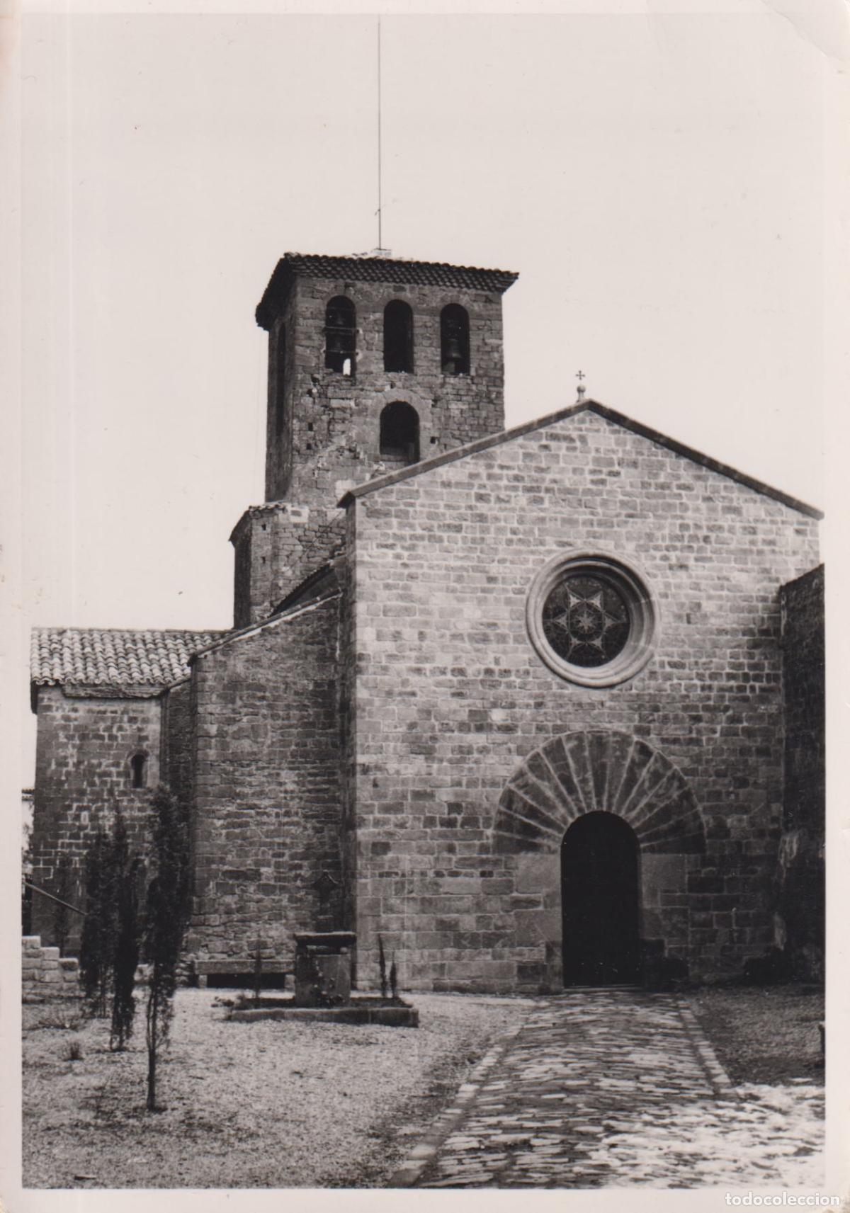Postales: FOTO/POSTAL SANTA MARIA DE L'ESTANY (BARCELONA) FA&Ccedil;ANA DEL MONESTIR &ndash; S/C