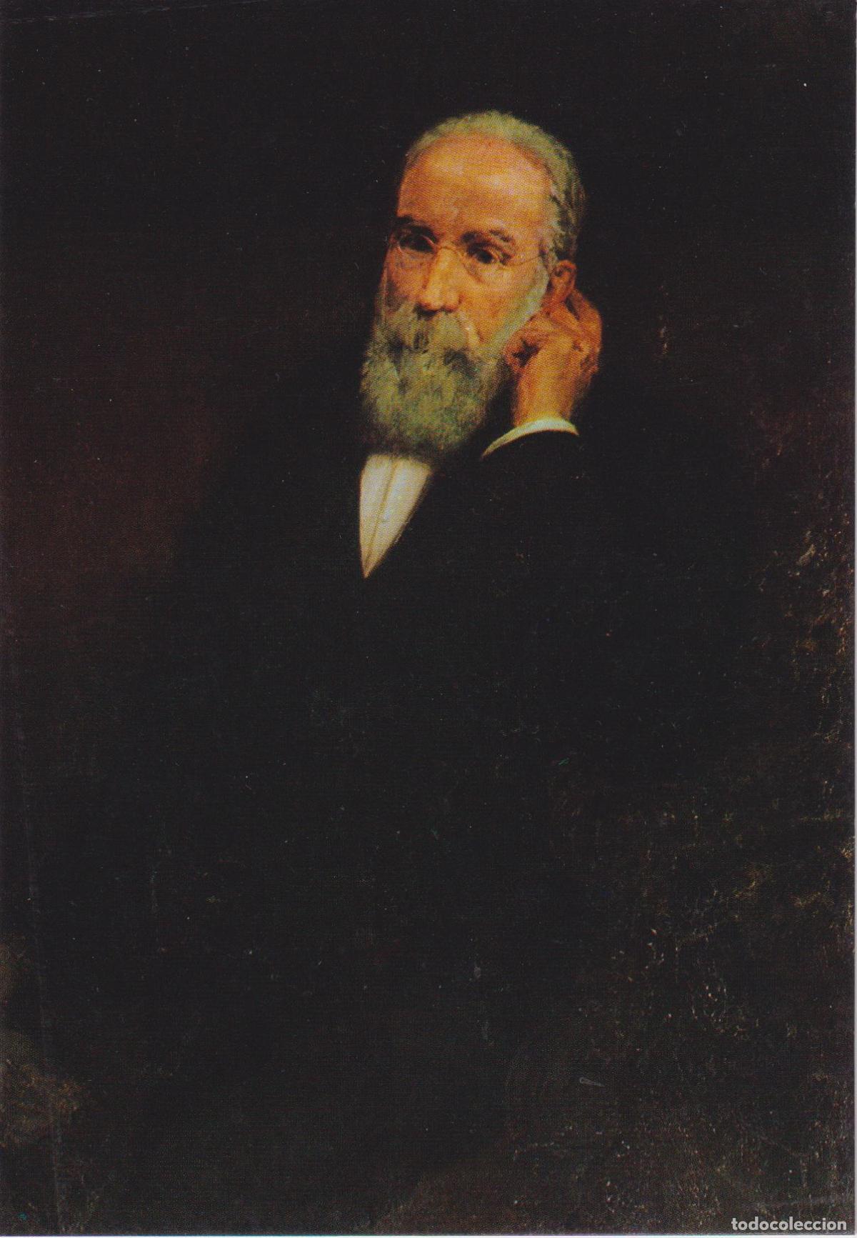 Postales: CATALANS IL&middot;LUSTRES, FRANCESC PI I MARAGALL, PINTURA DE FRANCESC TORRESCASSANA - ESCUDO DE ORO N&ordm;11
