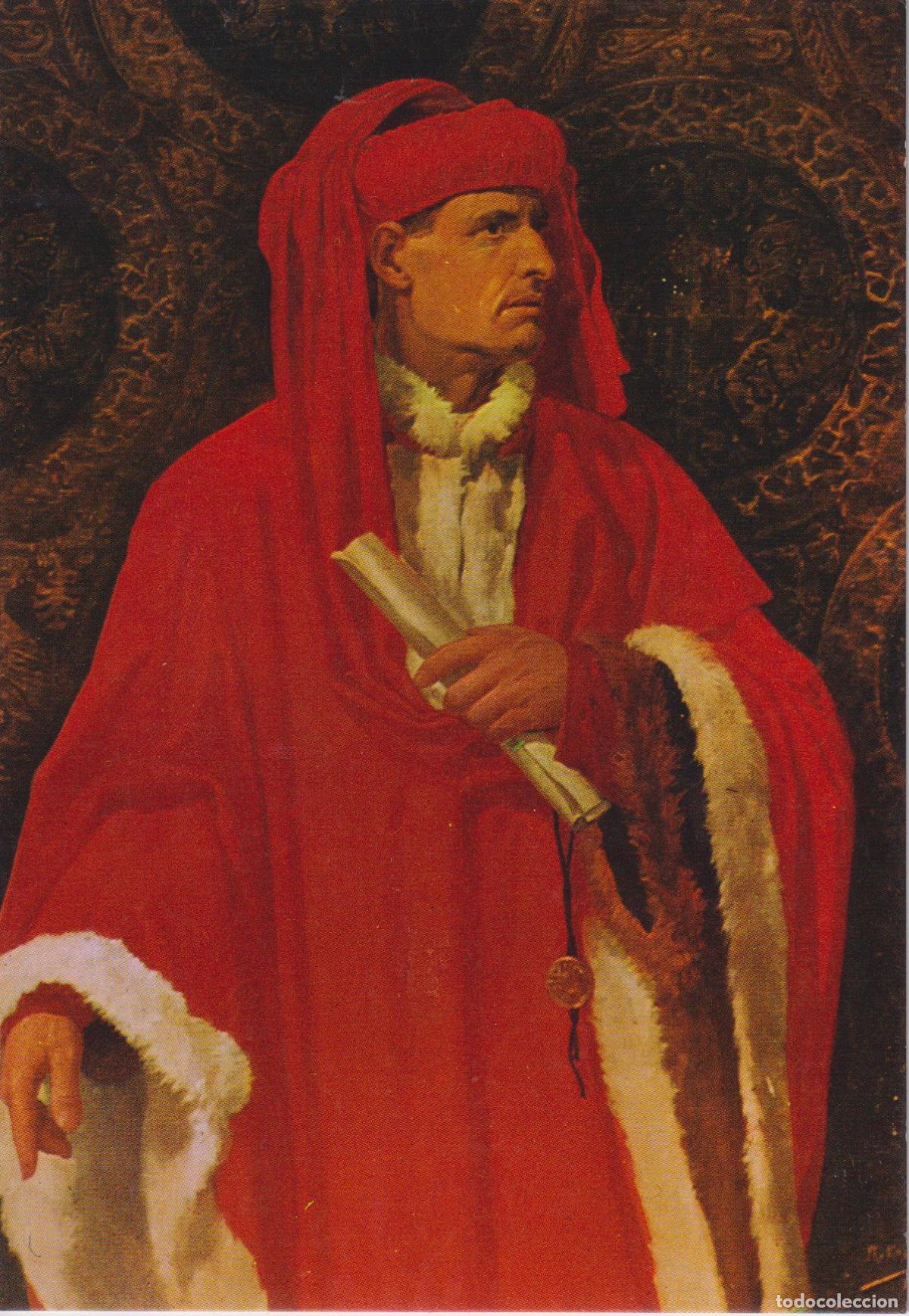 Postales: CATALANS IL&middot;LUSTRES, JOAN FIVELLER, PINTURA DE RAM&Oacute;N PADR&Oacute; - ESCUDO DE ORO N&ordm;5 &ndash; S/C