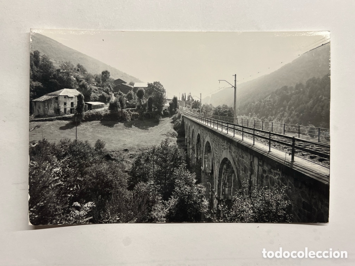 Postales: PLANOLES (Girona) Postal Pont de les Casetes.. Prineus Orientals.. sin datos editor (a.1965)