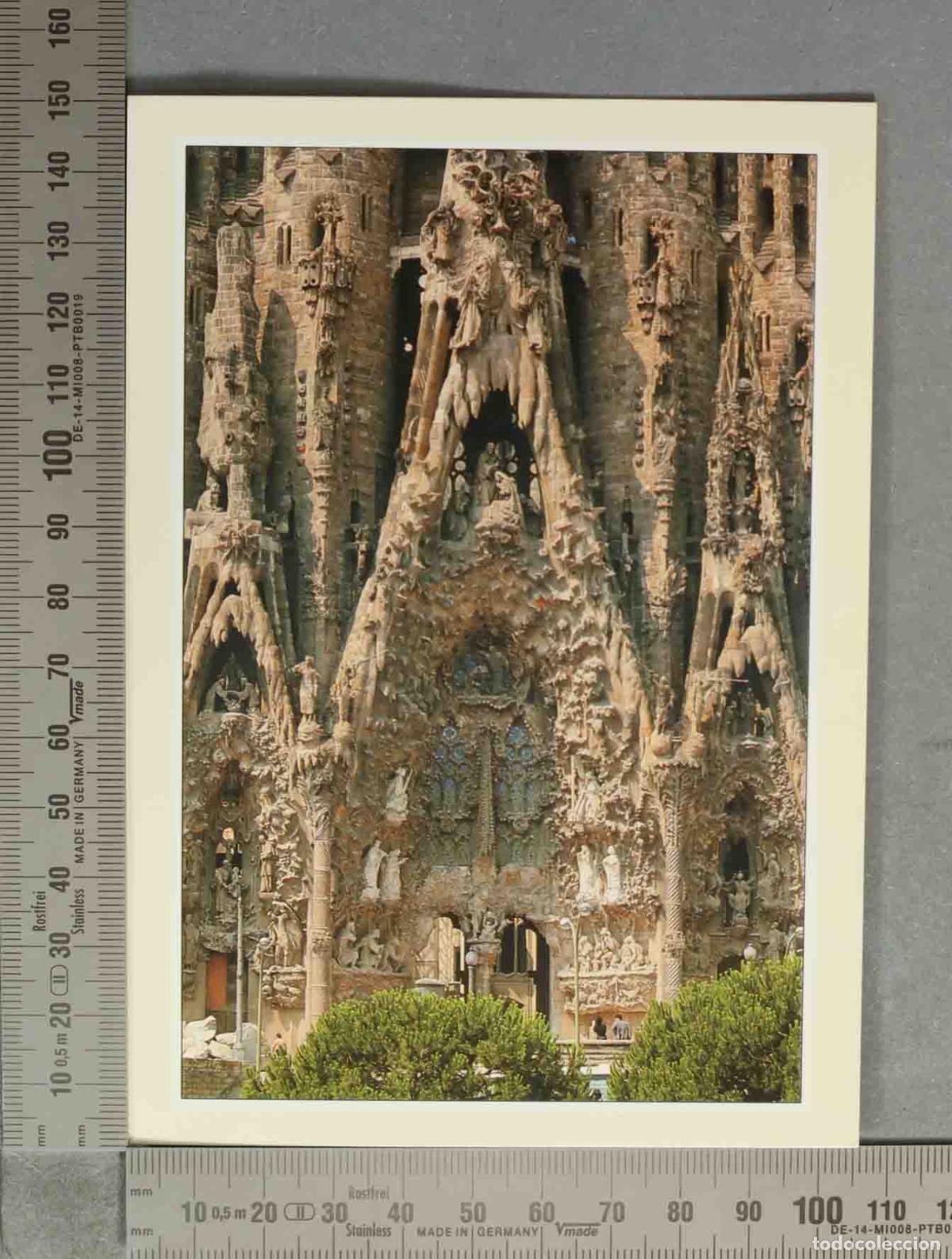 Postales: POSTAL. Barcelona - Templo de la Sagrada Familia - Fachada del Nacimiento