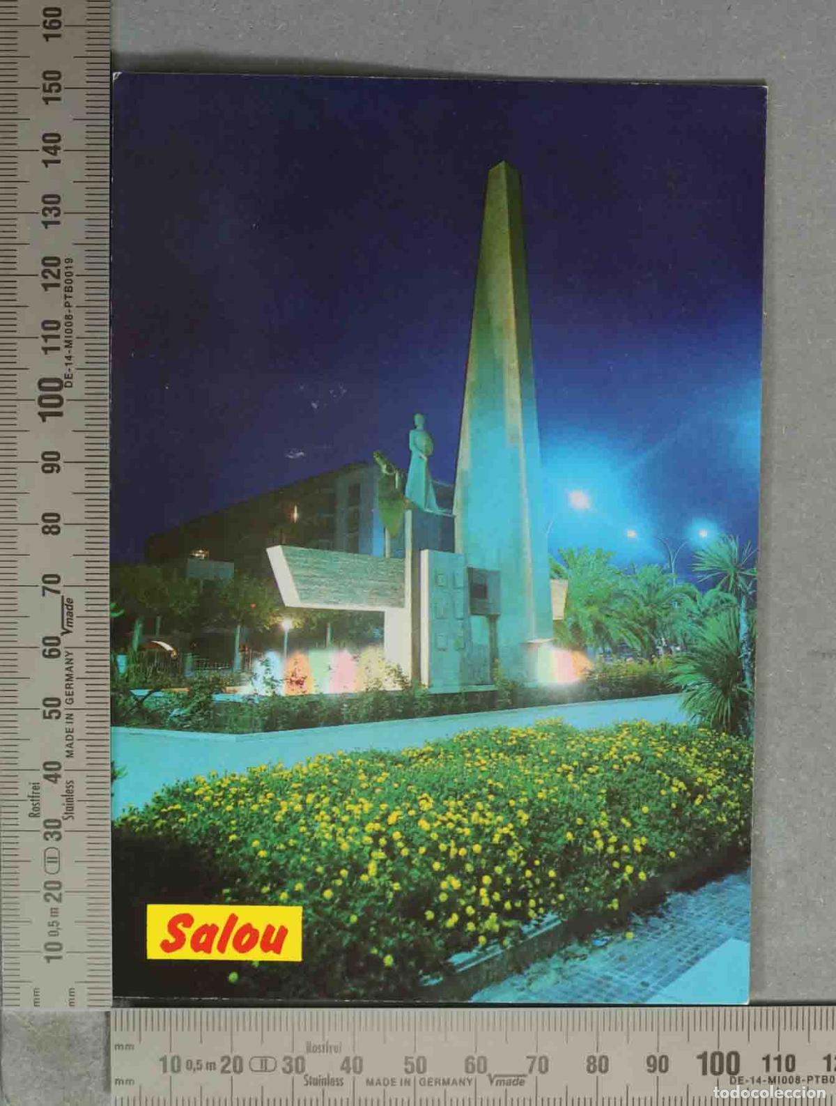 Postales: POSTAL. Salou - Monumento a Jaime I