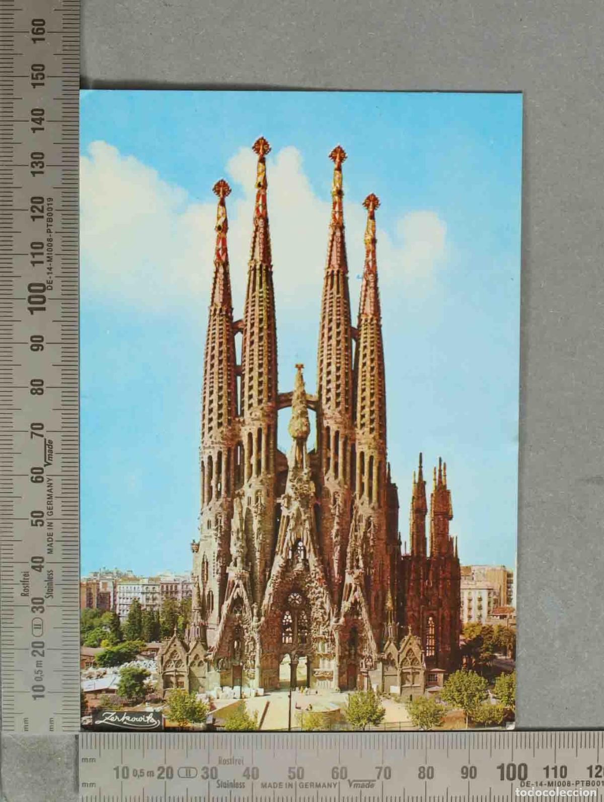 Postales: POSTAL. Barcelona - Sagrada Familia - Fachada de la Natividad - Zerkowitz