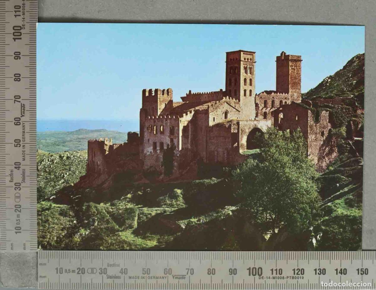 Cartes Postales: POSTAL. Monasterio de Sant Pere de Rodes - Gerona