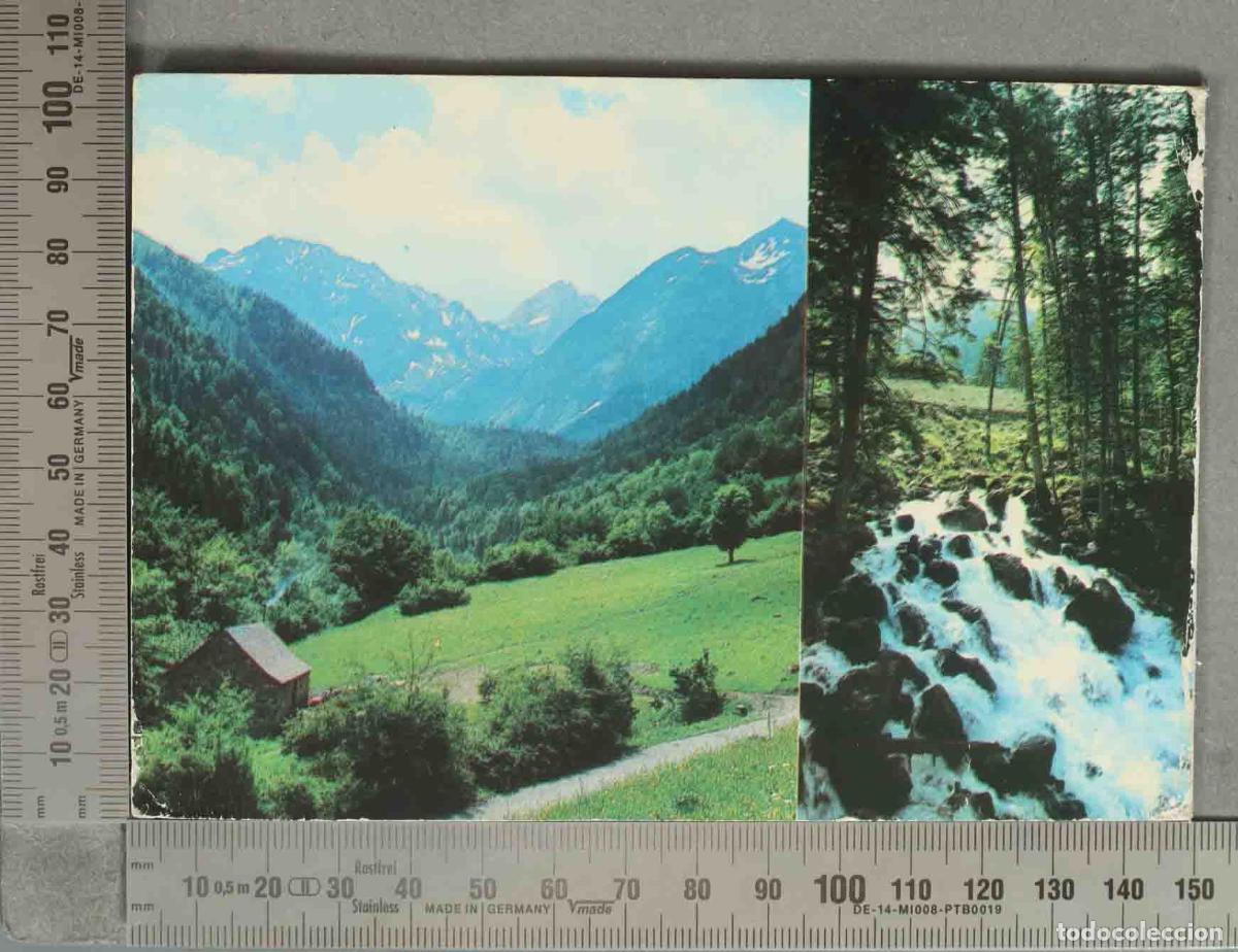 Postales: POSTAL. ARTIGA DE LIN Guell d&acute;et Jueu VAL D&acute;ARAN (Lleida