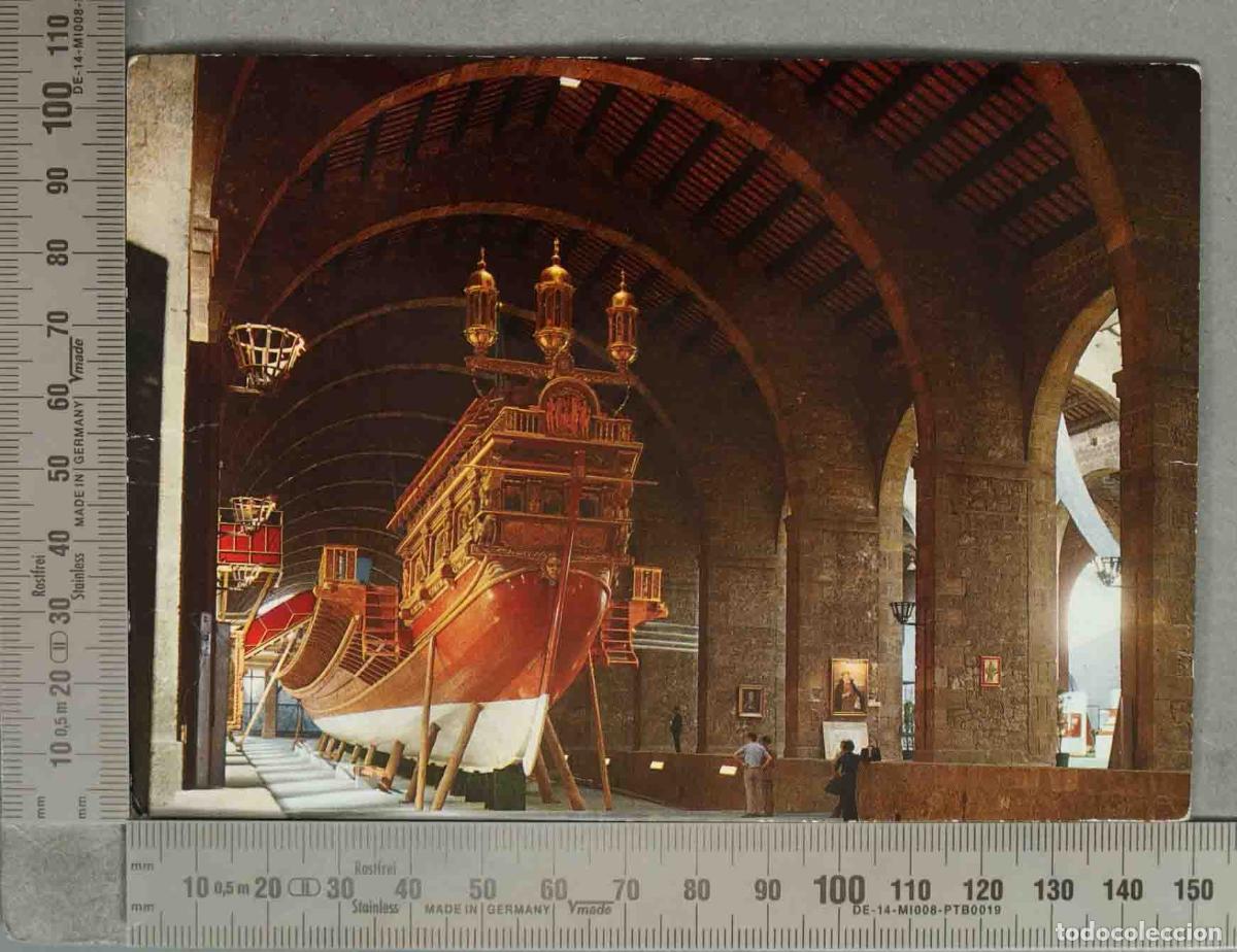Postales: POSTAL. Barcelona - Reales Atarazanas - Fotograf&iacute;a Campa&ntilde;&aacute;-Puig Ferr&aacute;n - SYP