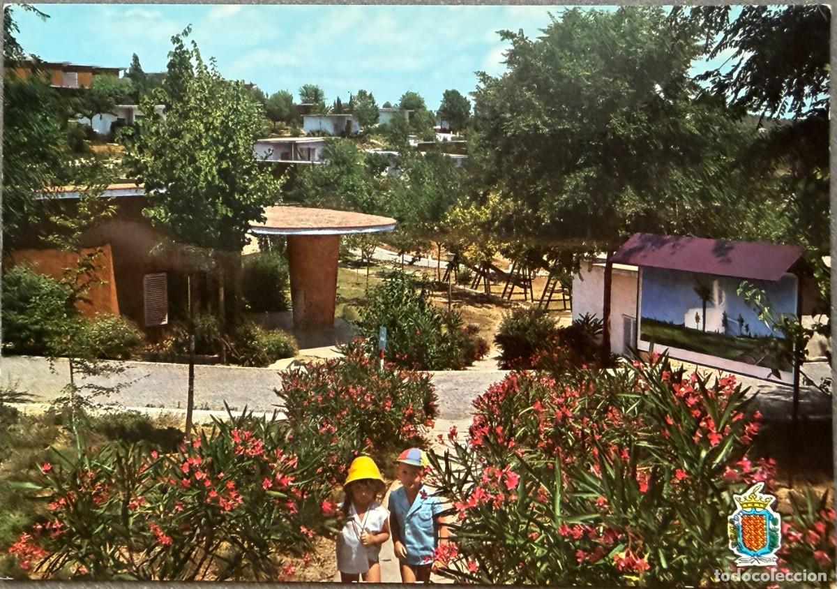 Postales: POSTAL TARRAGONA - CIUDAD SINDICAL EDUCACION Y DESCANSO - 2085 PARQUE INFANTIL Y CHALETS - ARRIBAS