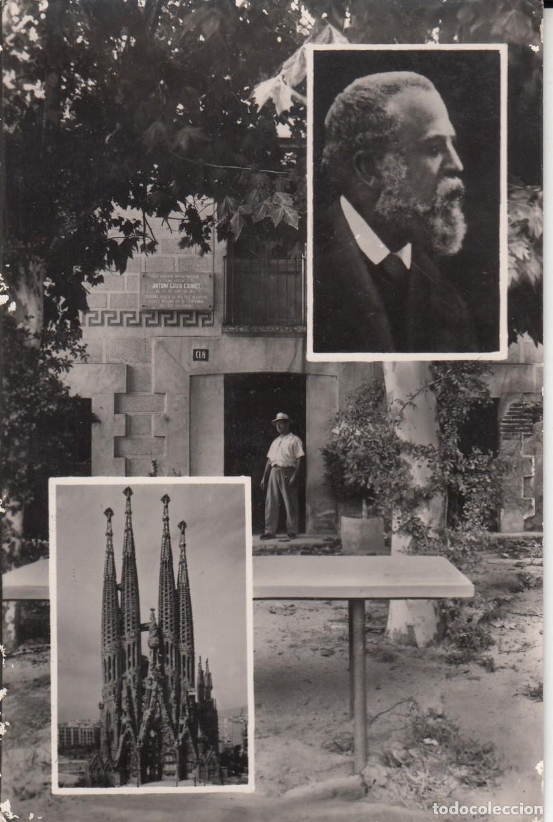 Postales: POSTAL DE RIUDOMS Y ANTONI GAUD&Iacute;