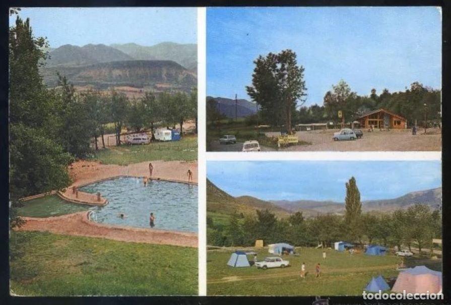 Postkarten: Prullans. *Camping La Cerdanya...* Ed. Publintel. Circulada 1969.