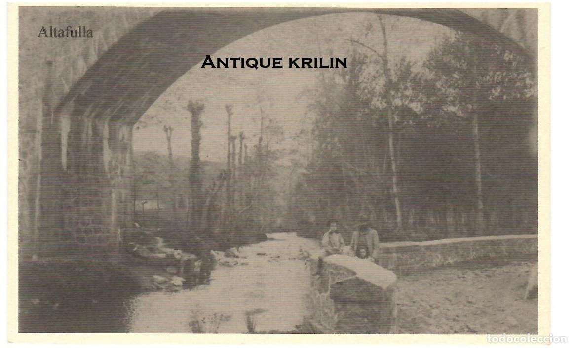 Postales: ALTAFULLA / COLECCION REEDICION VISTAS DE ALTAFULLA / SIN FRANQUEAR