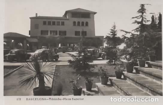 Cartes Postales: BARCELONA SIN ESCRIBIR TIBIDABO PLAZA SUPERIOR
