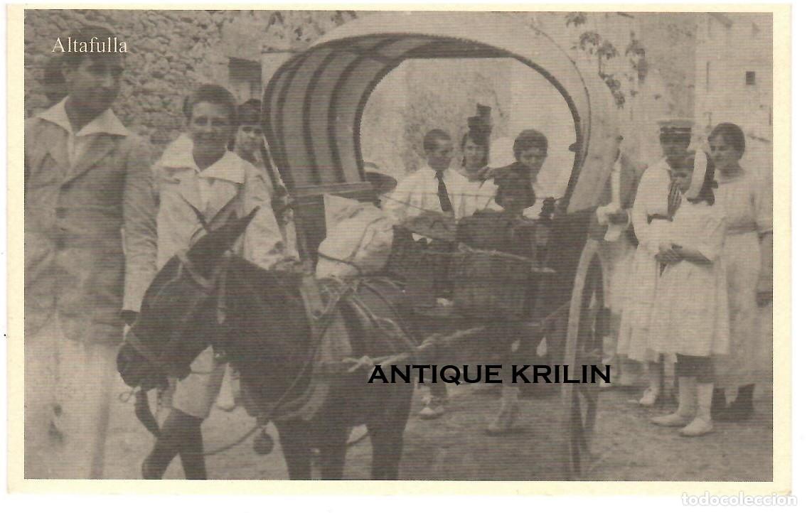 Postales: ALTAFULLA / COLECCION REEDICION VISTAS DE ALTAFULLA / SIN FRANQUEAR