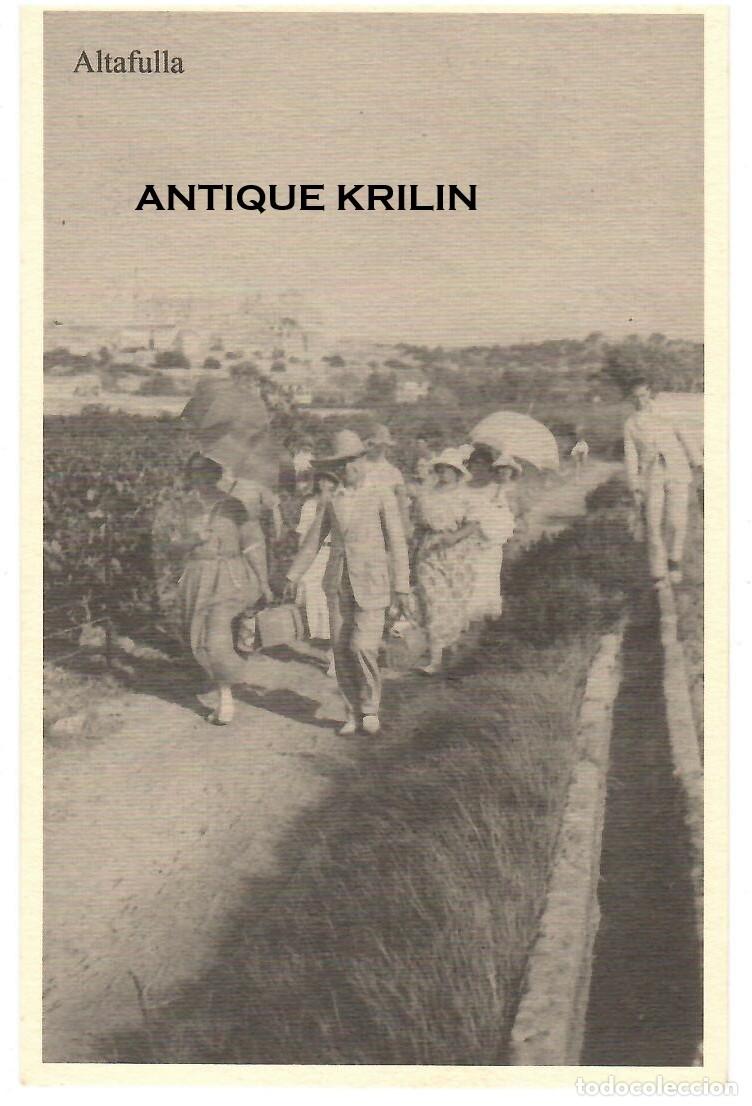 Postales: ALTAFULLA / COLECCION REEDICION VISTAS DE ALTAFULLA / SIN FRANQUEAR