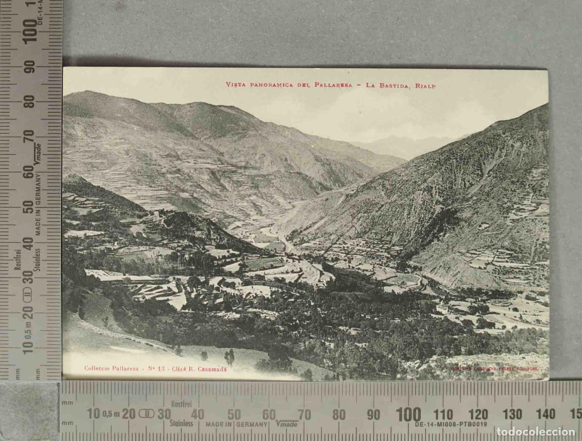 Postales: POSTAL. Vista panor&aacute;mica del Pallaresa - La Bastida, Rialp - Col.leccio Pallaresa N&ordm; 13 - Clix&eacute; R.