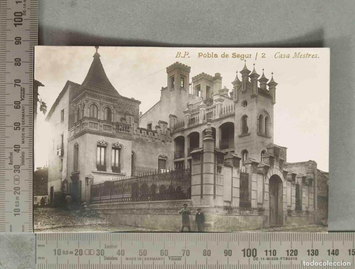 Postales: POSTAL. B.P. Pobla de Segur - Casa Mestres