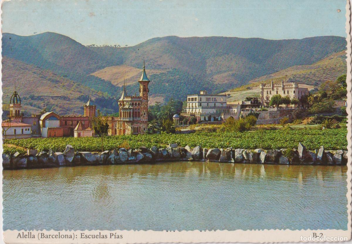 Postales: ALELLA (BARCELONA) ESCUELAS P&Iacute;AS &ndash; IG FOMINGO B-2 &ndash; S/C