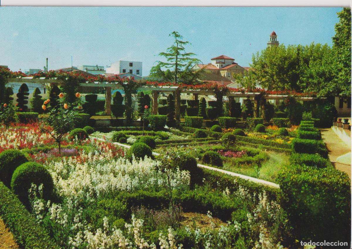 Postales: CALELLA (BARCELONA) PARQUE DALMAU &ndash; FOTOGRAFIA DE J.PLANCHART &ndash; CIRCULADA