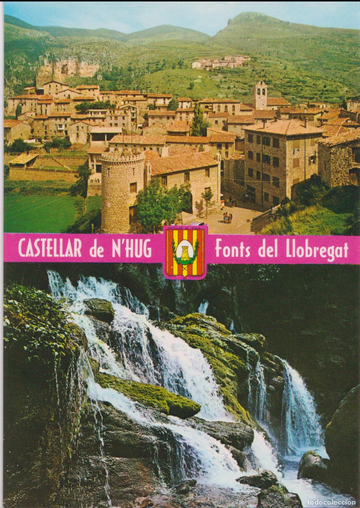 Postales: CASTELLAR DE N'HUG (BARCELONA) FONTS DEL LLOBREGAT &ndash; EDICIONES ARRIBAS N&ordm;2010 &ndash; S/C