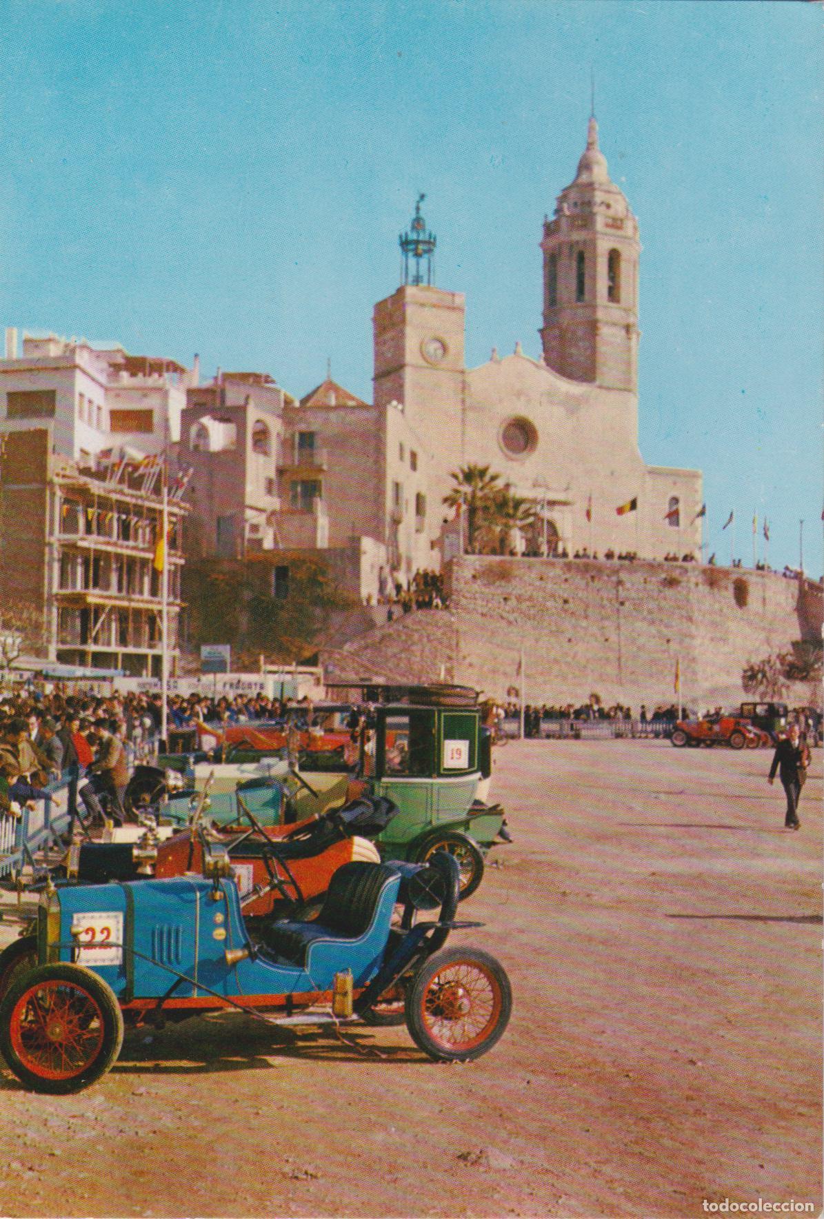 Postales: SITGES, EL DIA DEL RALLYES &ndash; POSTALES COLOR CYP N&ordm;666 &ndash; S/C
