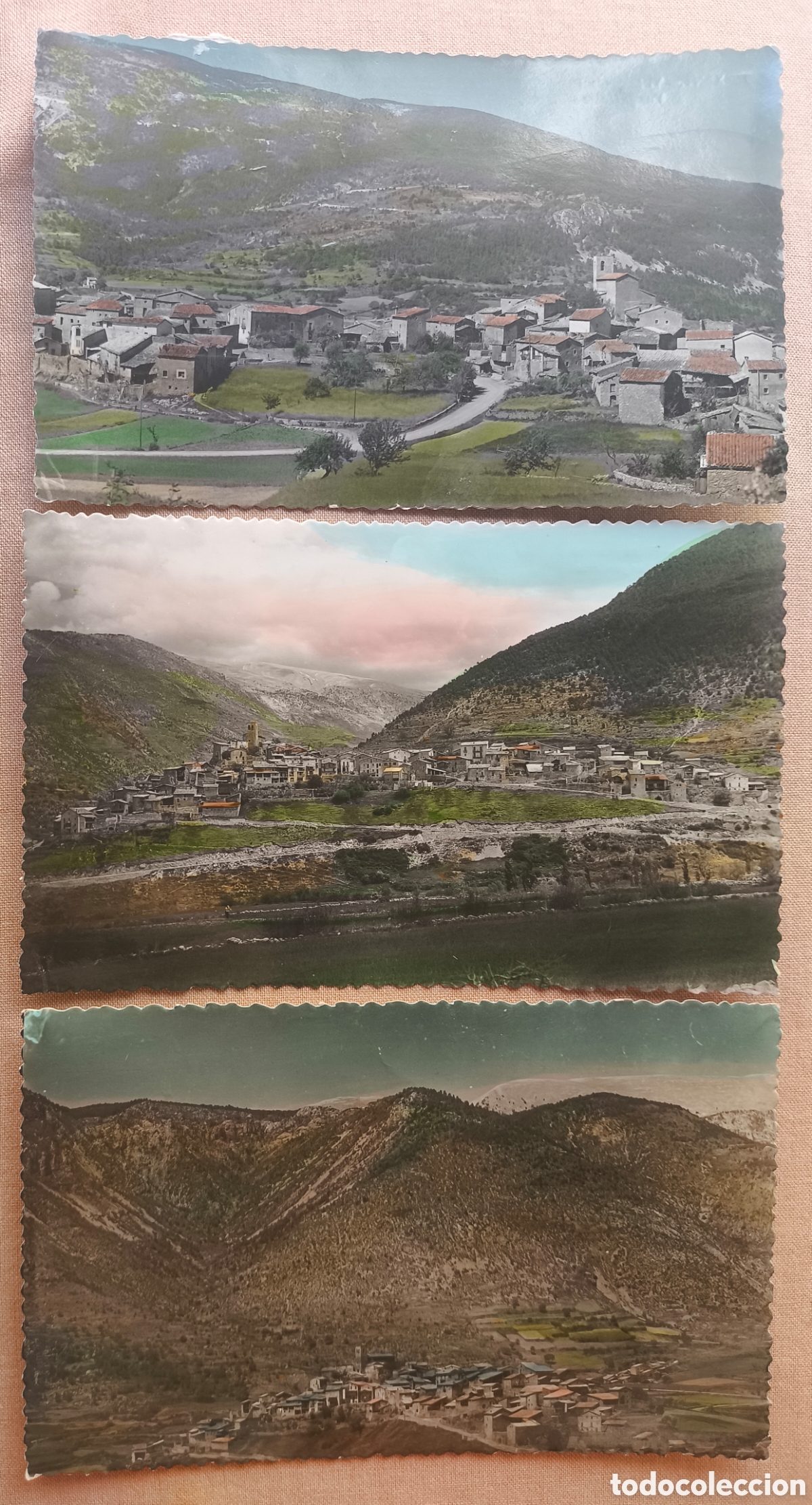 Postcards: TUIXENT POSTAL FOTOGR&Aacute;FICA COLOREADA LOTE 3 LLEIDA L&Eacute;RIDA C. 1955