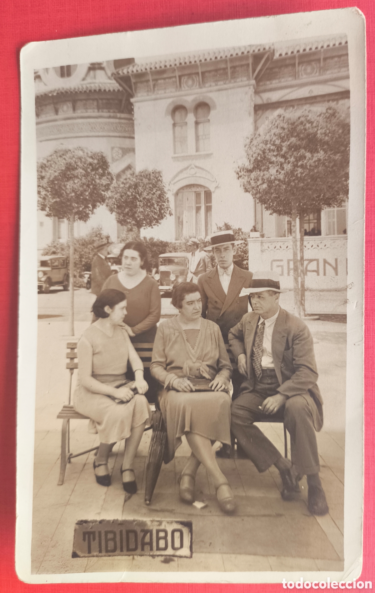 Postais: FOTOGRAF&Iacute;A RETRATO GRUPO MINUTERO TIBIDABO POSTAL FOTOGR&Aacute;FICA BARCELONA C. 1930