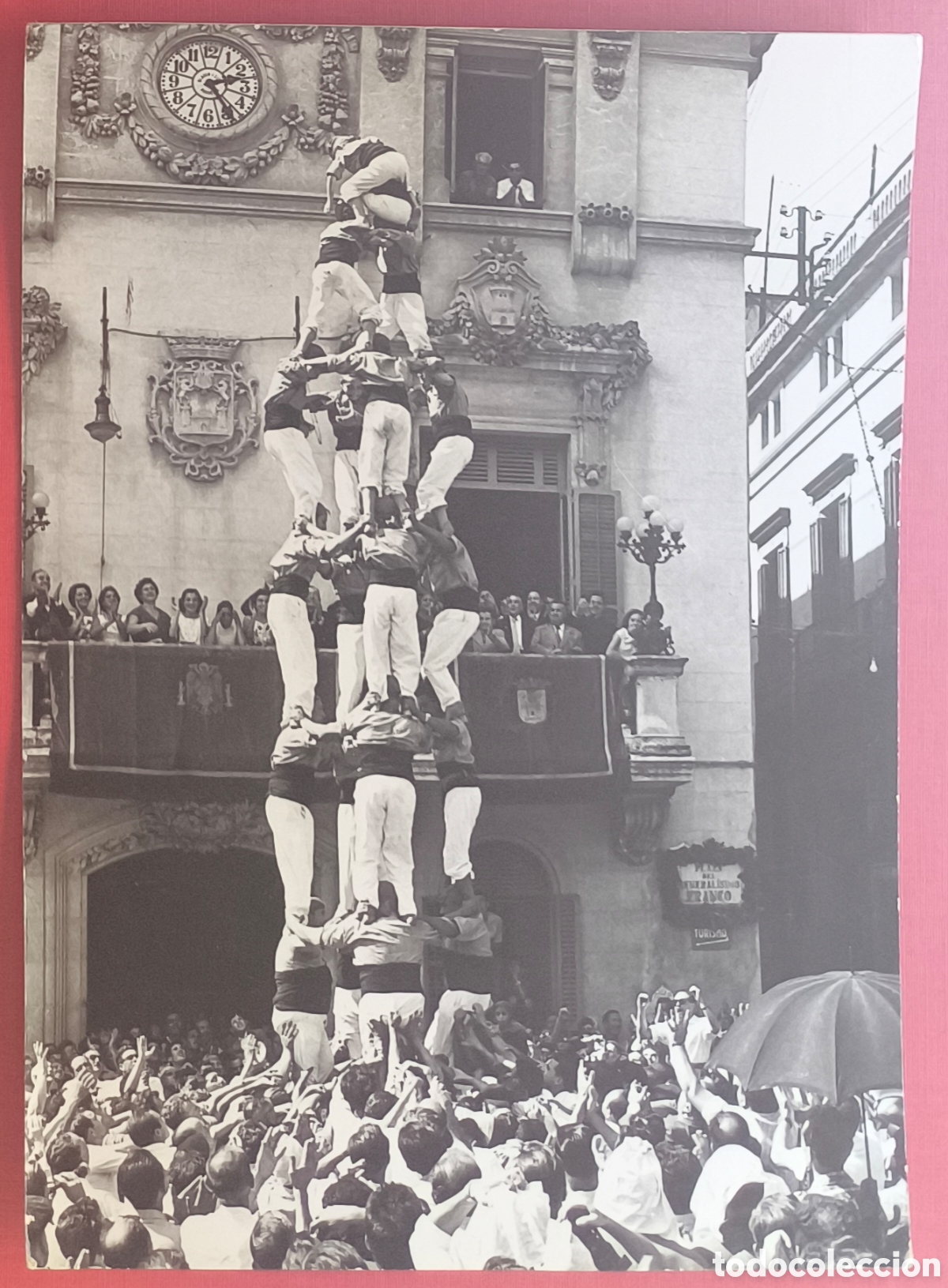 Postales: VILAFRANCA DEL PENED&Egrave;S CASTELL QUATRE DE VUIT POSTAL FOTOGR&Aacute;FICA FOTO GRAU 1963