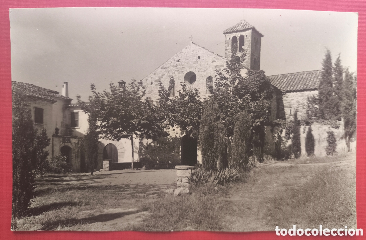 Postales: SANT SEBASTI&Agrave; DE MONTMAJOR ESGL&Eacute;SIA POSTAL FOTOGR&Aacute;FICA VALL&Egrave;S BARCELONA C. 1955