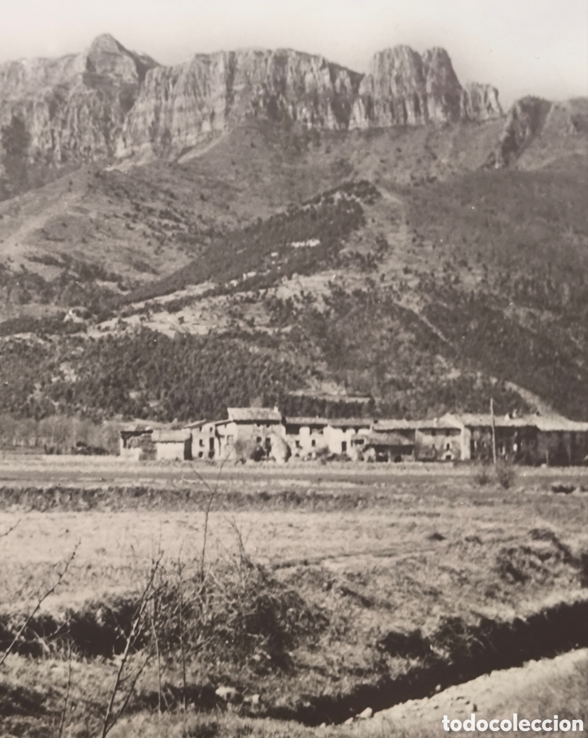 Postales: LES PRESES POSTAL FOTOGR&Aacute;FICA LA GARROTXA GIRONA C. 1950