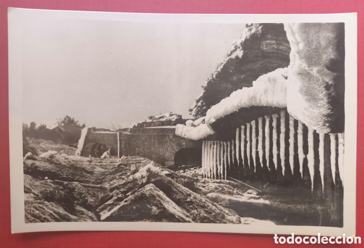Postales: GOMBR&Egrave;N SANTUARI MONGRONY NEVAT POSTAL FOTOGR&Aacute;FICA RIPOLL&Egrave;S GIRONA C. 1950