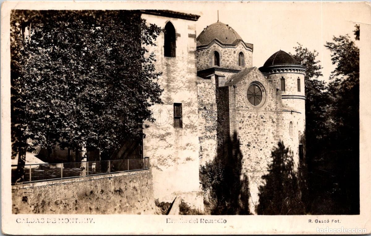 Postales: Caldas de Montbuy - Ermita del Remedio - Gass&oacute; - 140x88mm