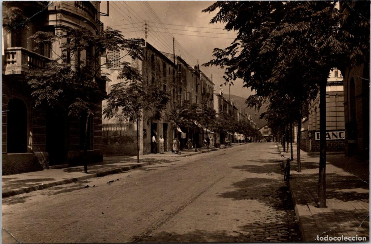 Postales: Caldas de Montbuy - Avenida General&iacute;simo - Ex. E. Gralla n&ordm; 9 - 136x89mm - In&eacute;dita en Todocolecci&oacute;n