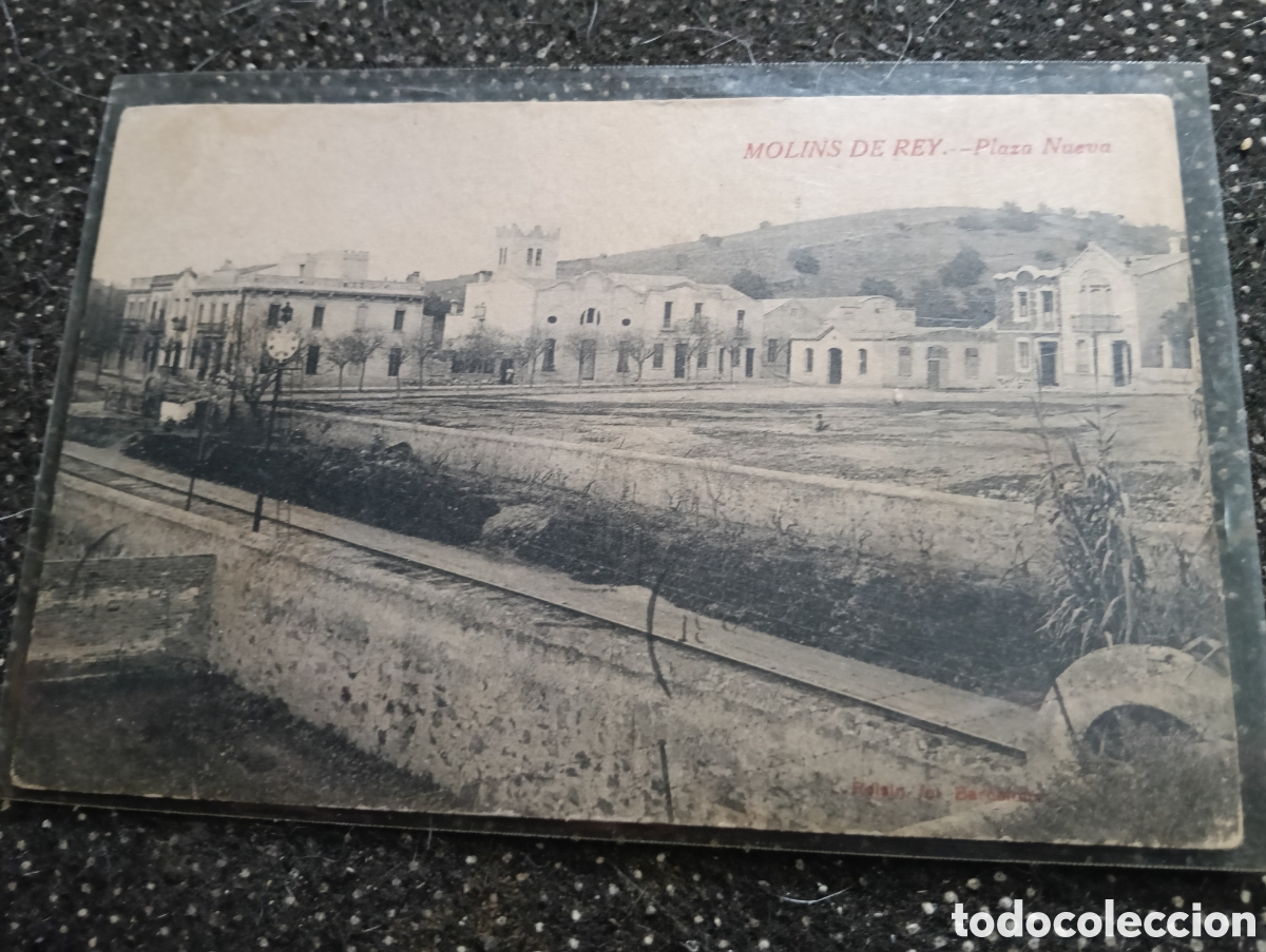 Postales: POSTAL 1926 DEMOLINS DE REY - PLAZA NUEVA - BARCELONA