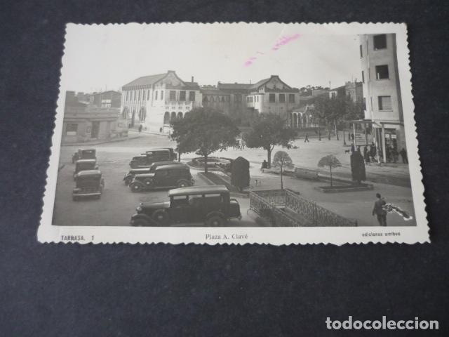 Postales: TARRASA BARCELONA PLAZA A. CLAV&Eacute;