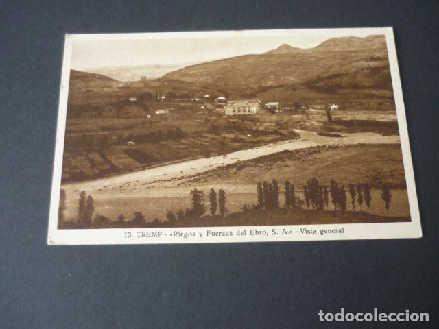 Postales: TREMP LERIDA RIEGOS Y FUERZAS DEL EBRO S. A. VISTA GENERAL