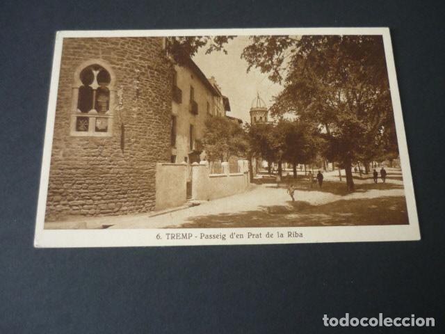 Postales: TREMP LERIDA PASSEIG D&acute;EN PRAT DE LA RIBA